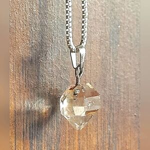 Herkimer Diamond Pendant 💎 ✨️ Natural High Quality 8.10ct VVS-SI
